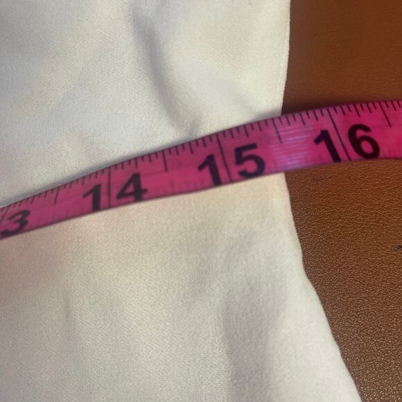 LULU'S M Thinking Out Loud White Backless Criss Cross Wide Leg Jumpsuit b101 - Picture 6 of 15